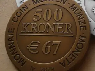 2 gavemønter til A Hereford Beefstouw