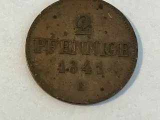 2 Pfennige 1841 Germany