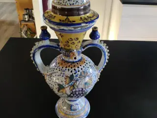 Vandpibe i porcelæn