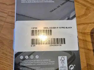 Cover til iPhone 15 Pro