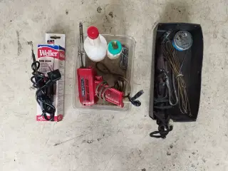 Lodde pistol/kolber med tilbehør