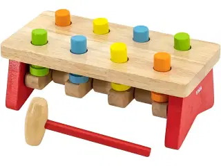 VIGA Hammerbræt i Træ - Motorikleg til Børn