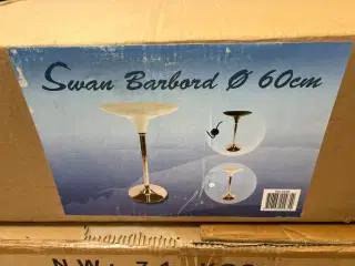 Barbord i sort