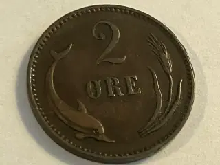 2 øre 1906 Danmark