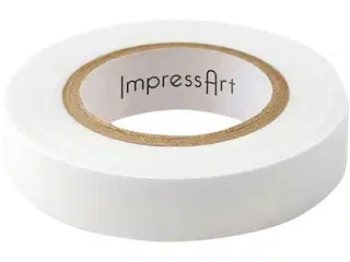 Tape, B: 12,7 mm, hvid, 10m/ 1 rl.