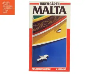Turen går til Malta af Kenneth Bo Jørgensen (f. 1956) (Bog)
