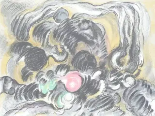 Originale Farve Litografier