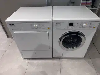 Miele vaskemaskine og tørretumbler 