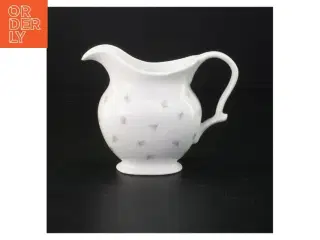 Porcelænskande med blomstermotiv (str. 14 cm)
