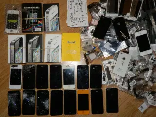 Stort lot med div. iPhone 4/4S og div. nye dele