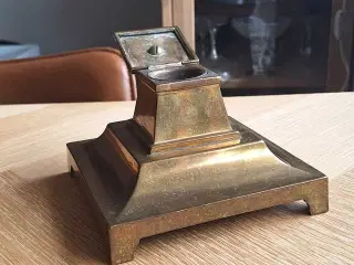 Messing blækhus 