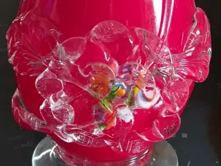 Tivoli vase Rød