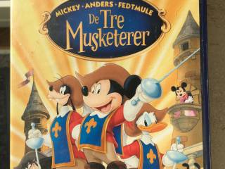 De tre musketerer -dansk tale Disney