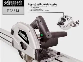 Dyksav 36V batteri Scheppach NY