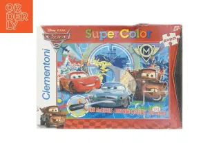 Clementoni Cars 2 puslespil fra Disney (str. 2 x 20 brikker)