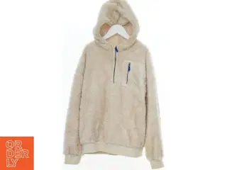 Fleece hættetrøje med lomme fra H&M (str. 140)