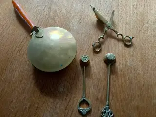 🕯️ Vintage messing og antik pynt