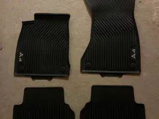 Gummimåtter Audi A4 Avant 2019