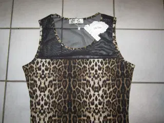 Flot Leopard Kjole