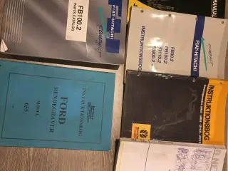 Instruktionsbog Traktorer og Dronningborg. 