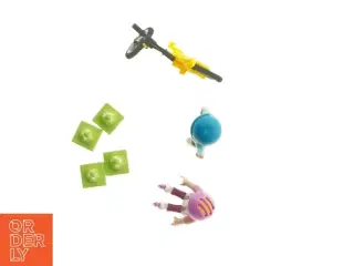 Playmobil Legetøjsfigurer med enhjulet cykel og kegler