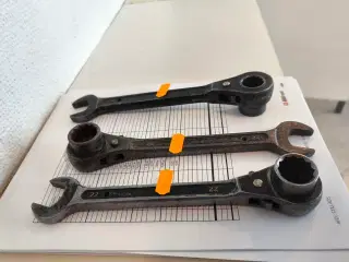 3 stk. 22 mm specialnøgler
