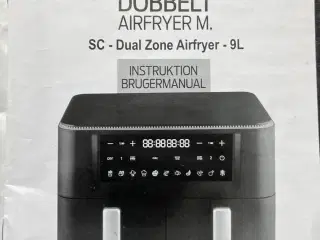 Airfryer dual zone 9L Scandinavian Collection 