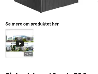 Ekstra dør AvantGarden ECO mørkegrå Metallica til 