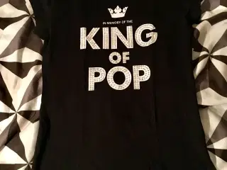 Ny KING OF POP T-shirt til salg