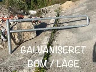 Stor galvaniseret bom / låge