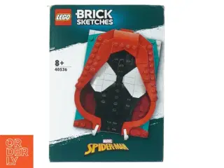 Spiderman brick sketches model 40536 fra Lego (str. 19 x 14 cm)