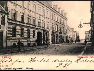 Faaborg - Rasmussens Hotel - W.K.F. 720 - Brugt