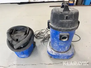 Industristøvsugere Nilfisk Alto Maxxi WD 3 og Alto Buddy 15 (EU)