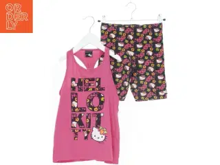 Hello Kitty top og shorts sæt fra Sanrio (str. 122)