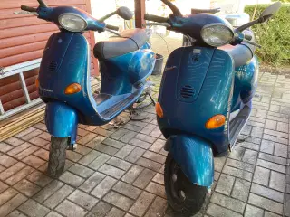2 x Vespa ET2 renoveringsprojekt