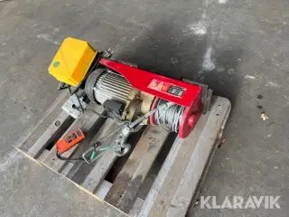 Trækspil / talje PA 1000 kg