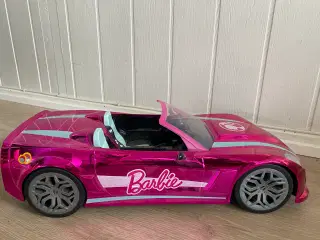 Barbie bil uden fjernbetjening.
