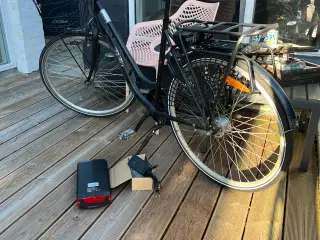 Puch dame elcykel. Nyt 15ah batteri. 7g, fodbremse