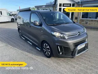 2018 - Øvrige 2 personers personbil 180 HK og automatgear med udstyr til overnatning og madlavning