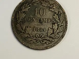 10 Centimes 1854 Luxembourg