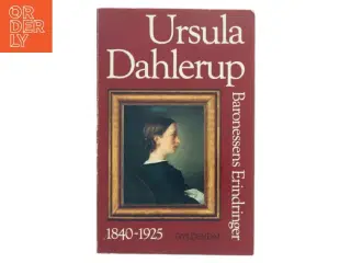 Baronessens Erindringer af Ursula Dahlerup (Bog)