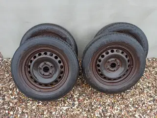 Fælge og dæk 5 x 112