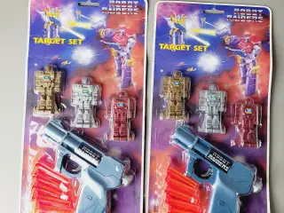 ⭐️- Sjældent Vintage Robot Raiders "Target Set" 