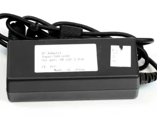 SHARP 45W 22V 2.04A strømforsyning med 3.4mm x 1.4mm - Kompatibel