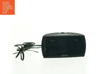 Denver Bordradio med Vækkeur (str. 17 cm)