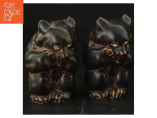 Bjørne unge figurer fra Royal Copenhagen