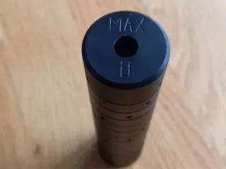Lyddæmper max 8mm
