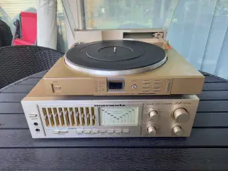 Marantz Vintage Forstærker og pladespiller 