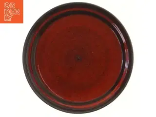 Rund tallerken i keramik (str. Ø 21,5 cm)