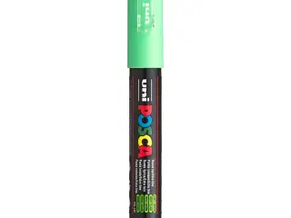 Posca Tusch, PC-1M, streg 0,7 mm, lys grøn, 1 stk.